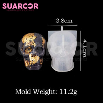 Molde De Silicon En Forma De Calaveras 3 Tamaños - Image 4