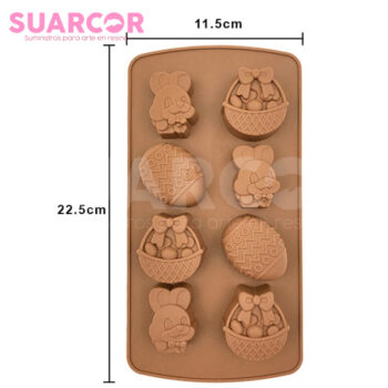 Molde De Silicon Para Chocolates Pascua - Image 2
