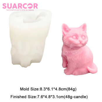 Molde De Silicon De Gato - Image 2