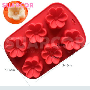 Molde De Silicon De Flores - Image 2