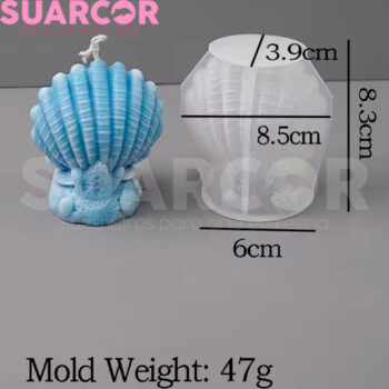 Molde De Silicon Concha - Image 2