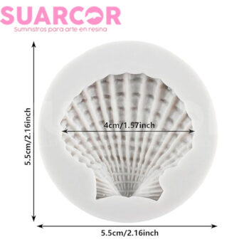 Molde De Silicon Concha - Image 2