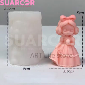 Molde De Silicon Princesas (precio por unidad) - Image 3