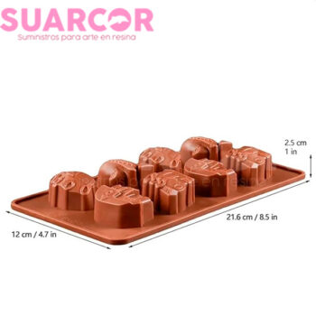 Molde De Silicon Figuras De Vehiculos - Image 2