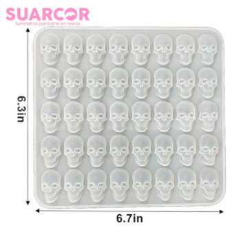 Molde de silicon Mini Calaveras - Image 2